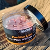 CC Moore Pro-Stim Liver Pink Dumbell Wafters 10 x 14mm